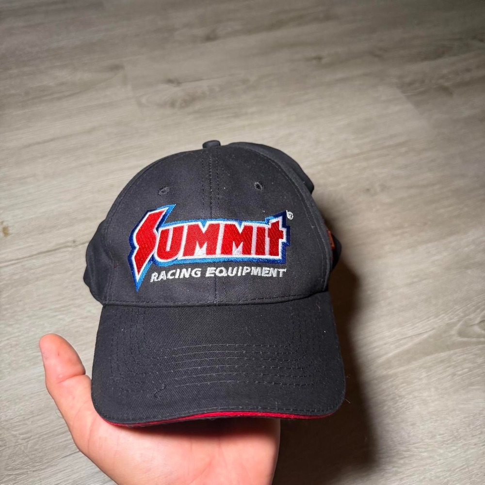Summit Racing Equipment 2000's sportswear racing Velcro back hat